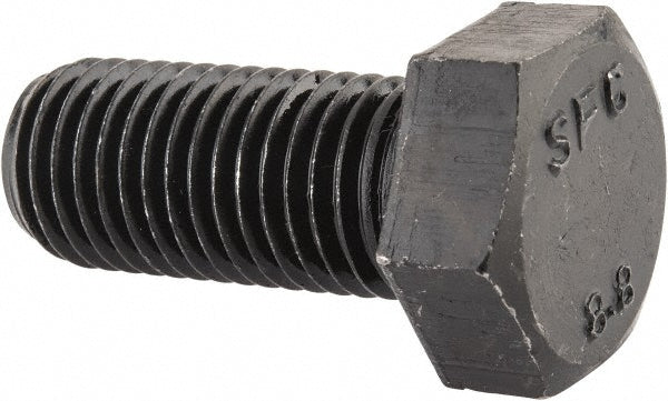 Value Collection 643227PS Hex Head Cap Screw M20x2.5, 45.00 mm Length Under Head, Grade 8.8 Steel, Bright/Uncoated Finish