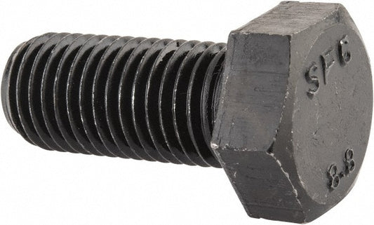 Value Collection 643227PS Hex Head Cap Screw M20x2.5, 45.00 mm Length Under Head, Grade 8.8 Steel, Bright/Uncoated Finish
