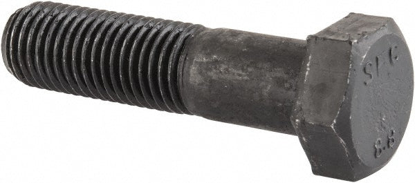 Value Collection 644238PR Hex Head Cap Screw M20x2.5, 80.00 mm Length Under Head, Grade 8.8 Steel, Bright/Uncoated Finish