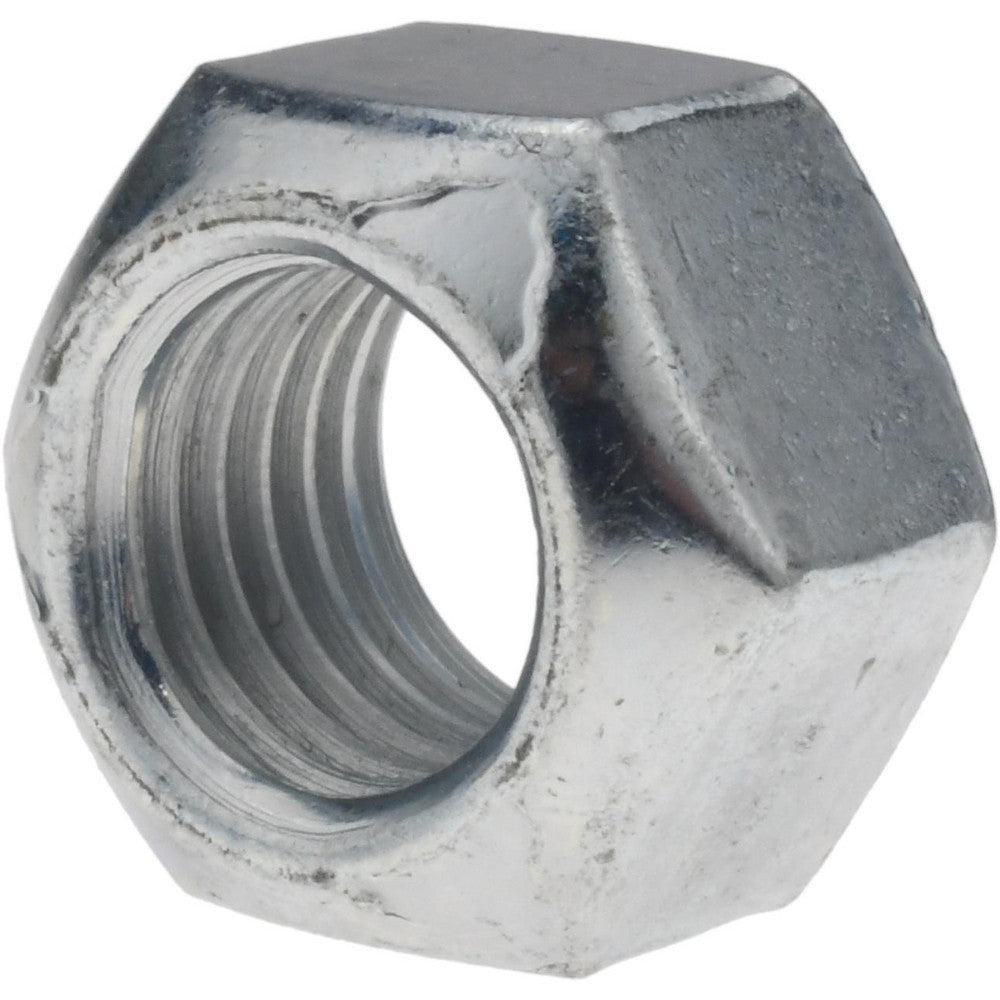 Value Collection 738230PS Hex Lock Nut Distorted Thread Lock, M20x2.5, Grade 8 Steel, Zinc Finish