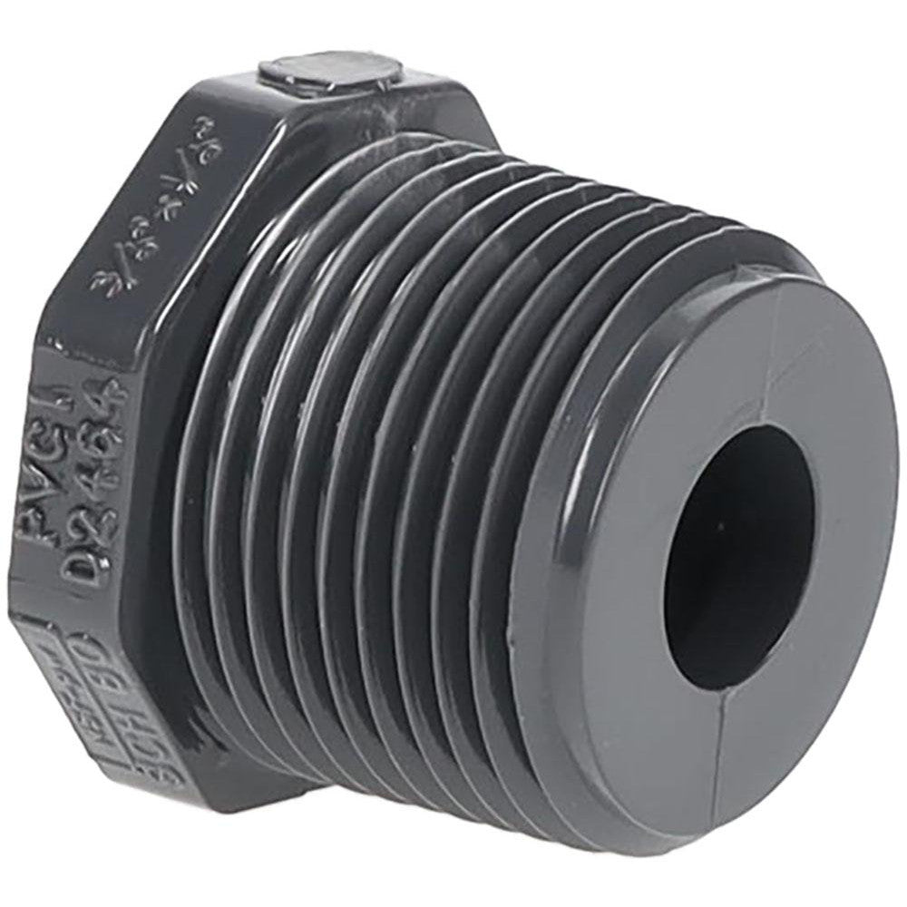 Value Collection 839-098 3/4 x 1/4" PVC Plastic Pipe Reducer Bushing