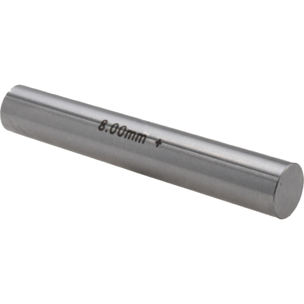 Vermont Gage 112108000 Class ZZ Plus Plug Gage 8.00 mm Dia, 2.0000" OAL