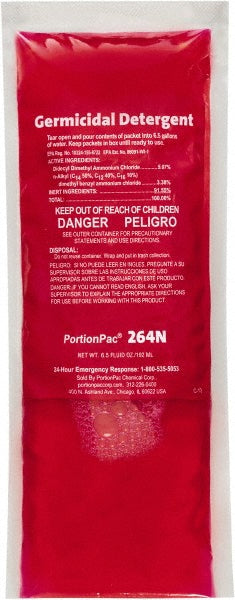 PortionPac 264NCT All-Purpose Cleaner 7 oz Packet, Disinfectant