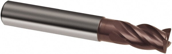 Guhring 9038040080000 Corner Chamfer End Mill 8.00 mm Dia, 12.00 mm LOC, 4 Flute, Solid Carbide