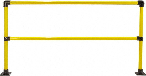 Hollaender 50241 8' Long x 42" High, Steel & Aluminum Straight Railing