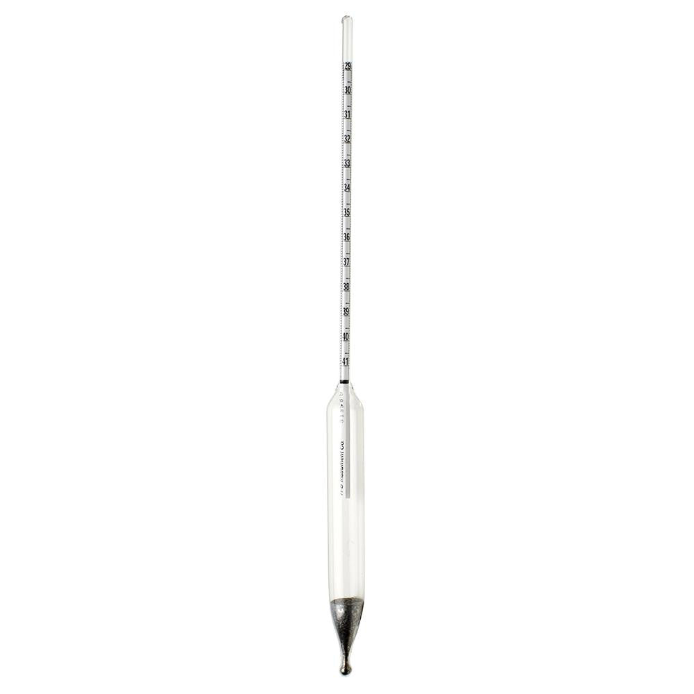 H-B Instruments 618040700 305mm Long, Steel Baume Heavy Hydrometer