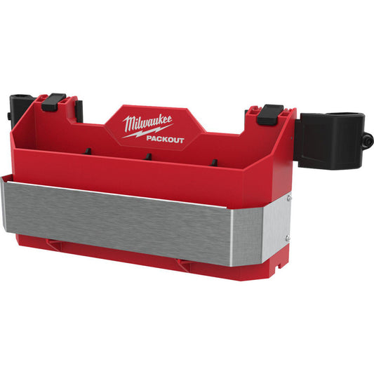 Milwaukee Tool 48-22-8602 Tool Box Case & Cabinet Accessories Accessory Type Caddy  Material Polypropylene  For Use With PACKOUTâ„¢ Modular Storage System  Color Red  Overall Thickness 6.22in  Material Family Plastic