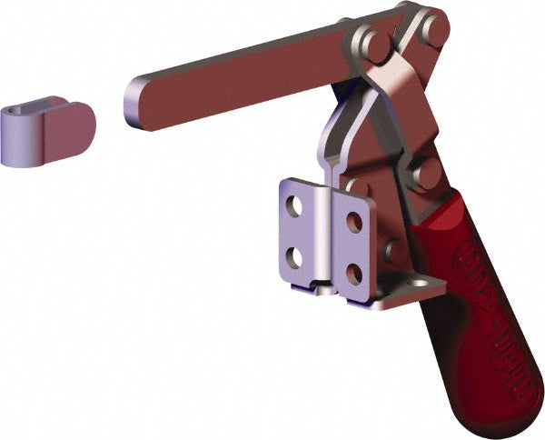De-Sta-Co 317-S Manual Hold-Down Toggle Clamp Vertical, 400.16 lb Capacity, Solid Bar, Flanged Base