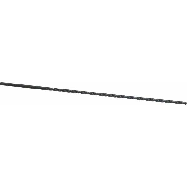 Cleveland C09711 Extra Length Drill Bit 3/16" Dia, 118 &deg Point, High Speed Steel