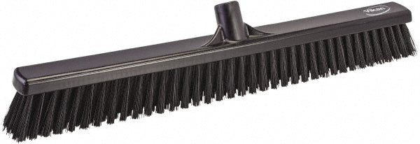 Vikan 31949 Broom, 24" Soft/stiff, Black