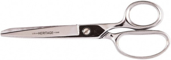 Heritage Cutlery 108B Scissors & Shears 7-1/4" OAL, 2-3/4" LOC, Chrome-Plated Blades