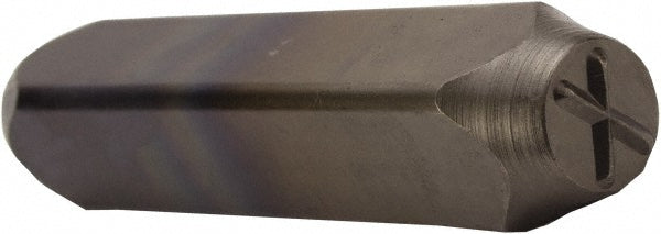 C.H. Hanson 21051X Letter X Machine Made Individual Steel Stamp