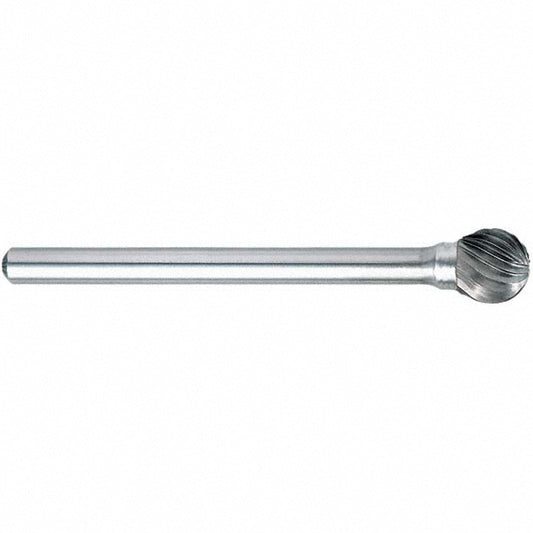 OSG 915-0007 Abrasive Bur SD-51, 1/4" Cut Dia, Ball, Single Cut