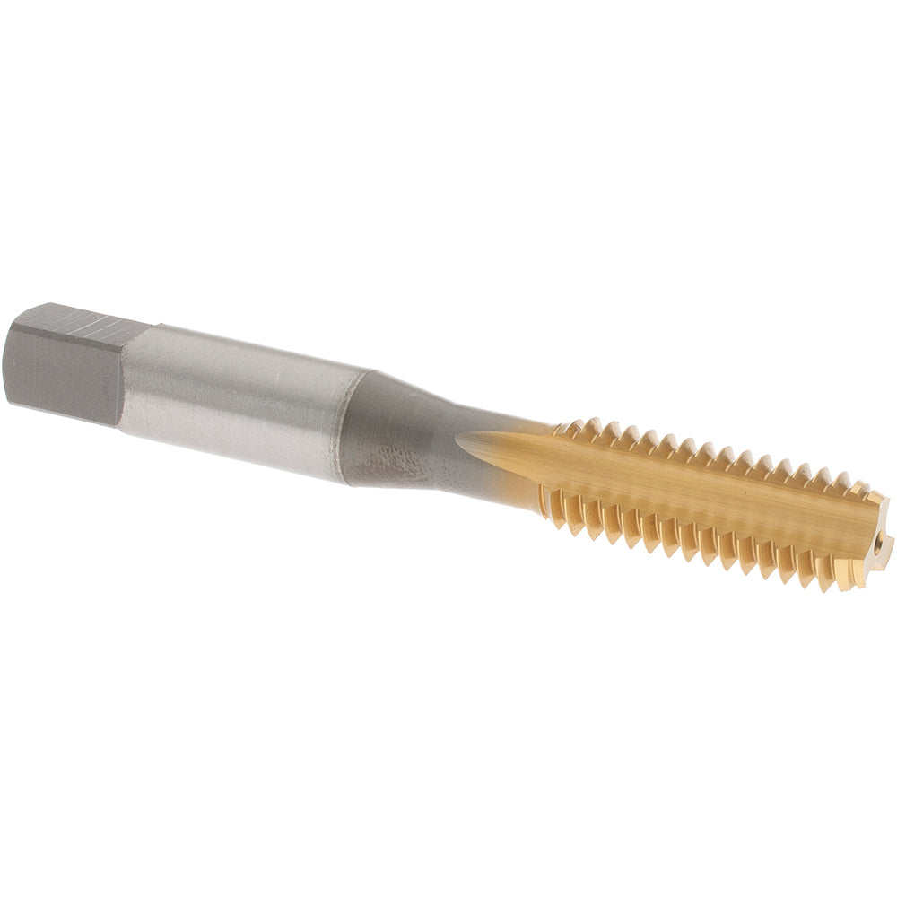 OSG 1171405 Straight Flute Tap 3/8-16 UNC, 3 Flute, Bottoming Chamfer, 3B Class of Fit, High-Speed Steel, TiN Finish