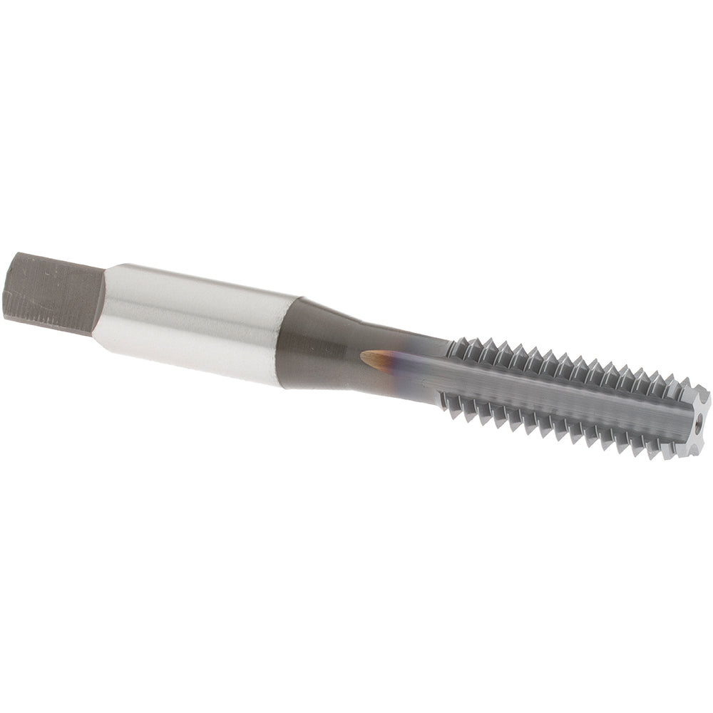 OSG 1121408 Straight Flute Tap 3/8-16 UNC, 4 Flute, Bottoming Chamfer, 3B Class of Fit, High-Speed Steel, TiCN Finish