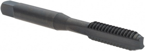 OSG 1195201 Straight Flute Tap 1/4-20 UNC, 2 Flute, Bottoming Chamfer, 3B Class of Fit, High-Speed Steel, Oxide Finish
