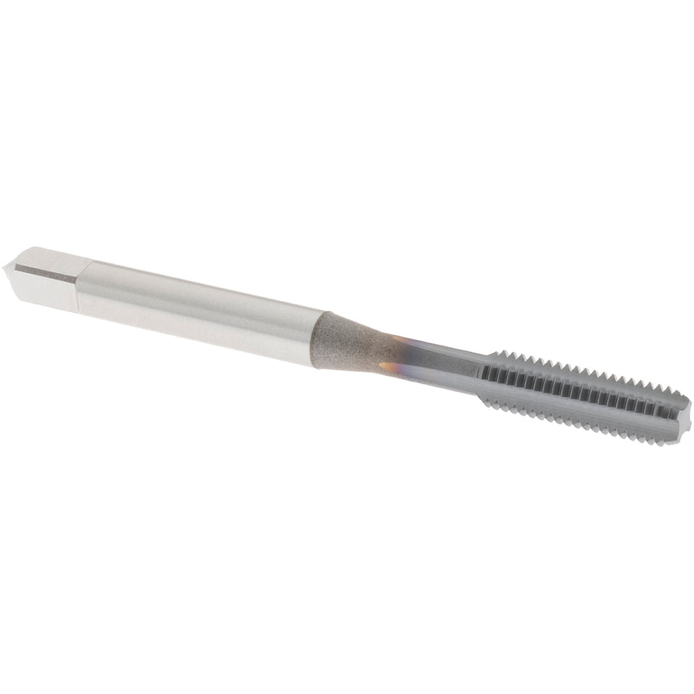 OSG 1025308 Straight Flute Tap #10-32 UNF, 4 Flute, Bottoming Chamfer, 2B Class of Fit, High-Speed Steel, TiCN Finish
