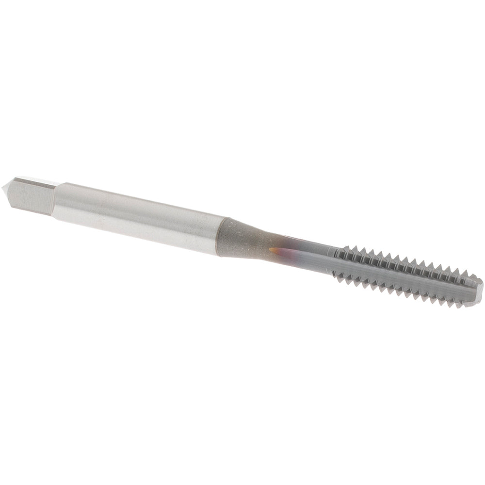 OSG 1025008 Straight Flute Tap #10-24 UNC, 4 Flute, Bottoming Chamfer, 2B & 3B Class of Fit, High-Speed Steel, TiCN Finish