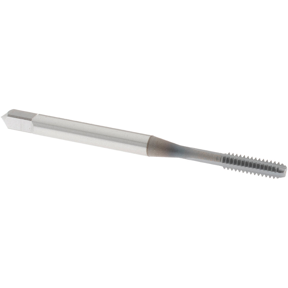 OSG 1012308 Straight Flute Tap #4-40 UNC, 3 Flute, Bottoming Chamfer, 2B & 3B Class of Fit, High-Speed Steel, TiCN Finish