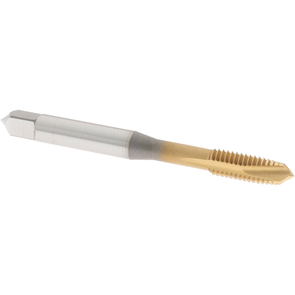 OSG 1111503305 Spiral Point Tap M6x1 Metric, 3 Flutes, Plug Chamfer, HSS-E-PM, TiN Coated