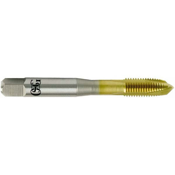 OSG 1111503605 Spiral Point Tap M8x1.25 Metric, 3 Flutes, Plug Chamfer, HSS-E-PM, TiN Coated