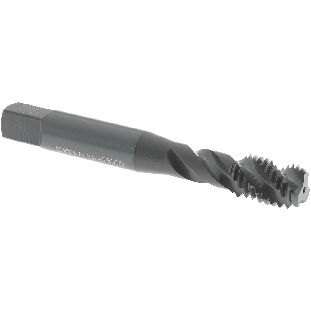 OSG 0146401 5/16-18 UNC, 3 Flute, 45&deg Helix, Bottoming Chamfer, Oxide Finish, Vanadium High Speed Steel Spiral Flute STI Tap