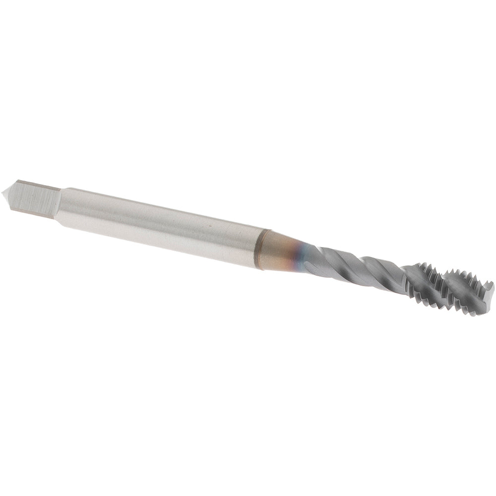 OSG 0136808 Spiral Flute Tap #10-32 UNF, 3 Flutes, Bottoming, 3B Class of Fit, Vanadium High Speed Steel, TICN Coated