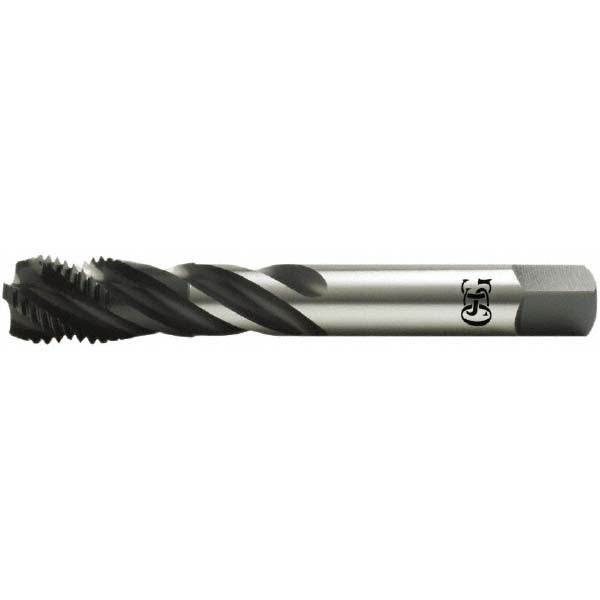 OSG 1311700201 Spiral Flute Tap M20x2.5, Metric Coarse, 4 Flute, Modified Bottoming Chamfer, 4H Class of Fit, Vanadium High-Speed Steel, Oxide Finish