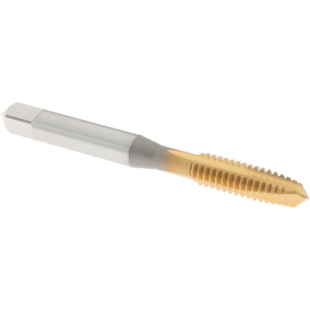 OSG 1101510305 Spiral Point Tap 1/4-20 UNC, 3 Flutes, Plug Chamfer, HSS-E-PM, TiN Coated