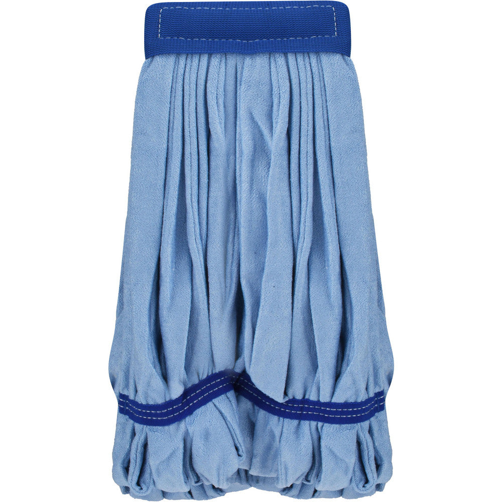 Pro-Source 68623396 Wet Mop Loop Clamp Jaw, Large, Blue Mop, Microfiber