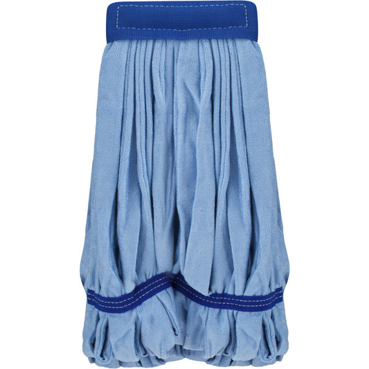 Pro-Source 68623396 Wet Mop Loop Clamp Jaw, Large, Blue Mop, Microfiber