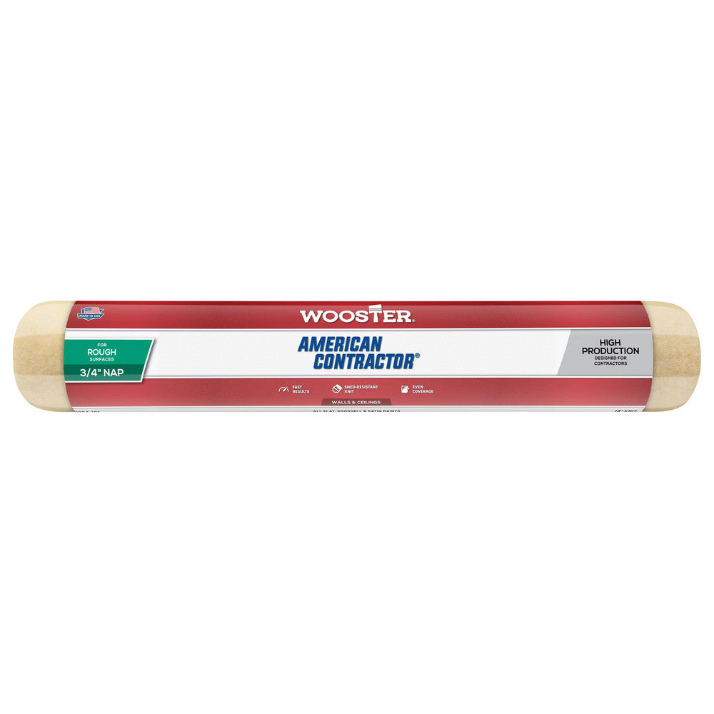 Wooster Brush R364-18 Paint Roller Cover 3/4" Nap, 18" Wide