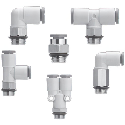 SMC Pneumatics KQ2U08-00A Pneumatic Hose Fittings & Couplings