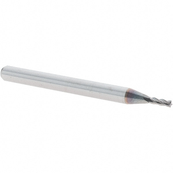 Microcut Inc 86050 Square End Mill 0.0500" Dia, 0.1500" LOC, 4 Flute, Solid Carbide