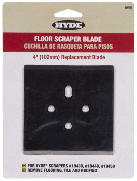 Hyde Tools 19451 Scraper Replacement Blades Number Of Edges 2  Blade Length 7.5in  Blade Width 4in  