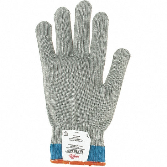 Whizard 134529 Cut & Abrasion-Resistant Glove Silver Talonâ„¢ 13452, Size X-Large, ANSI Cut A7, ANSI Puncture 0, Uncoated, Fiber & Stainless Steel