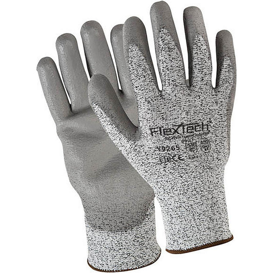 Wells Lamont Y9265L Cut, Puncture & Abrasive-Resistant Gloves Size L, ANSI Cut A2, ANSI Puncture 3, Polyurethane, Polyethylene