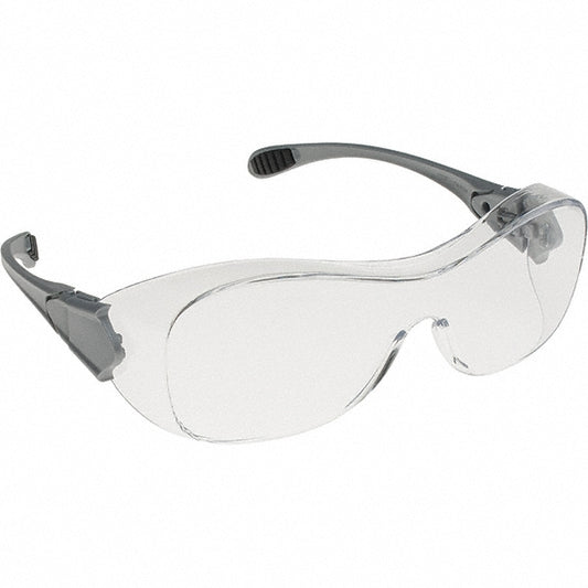 MCR Safety OG110AF Safety Glasses Anti-Fog, Polycarbonate, Clear Lenses, Full-Framed
