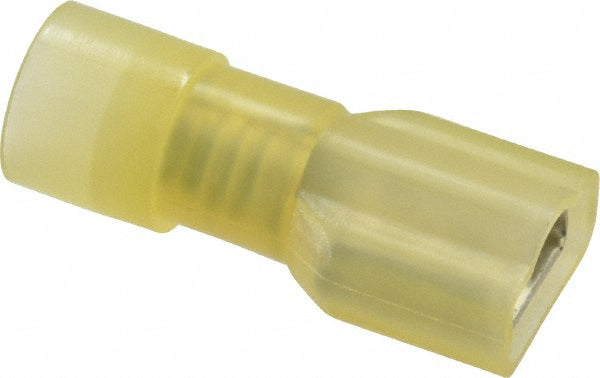 Thomas & Betts TNF10-250FD-XV Wire Disconnect Female, Yellow, Nylon, 12-10 AWG, 1/4" Tab Width