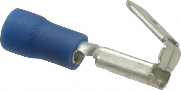 Thomas & Betts TV14-250PD-XV Wire Disconnect Blue, Vinyl, 16-14 AWG, 1/4" Tab Width