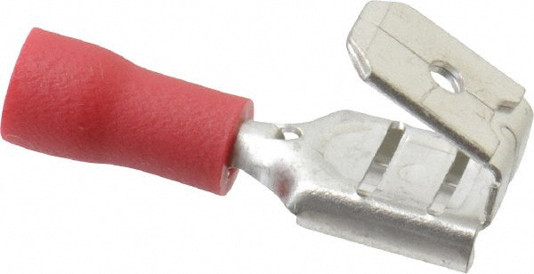 Thomas & Betts TV18-250PD-XV Wire Disconnect Red, Vinyl, 22-16 AWG, 1/4" Tab Width