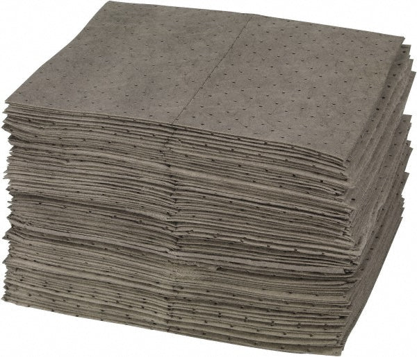 Brady SPC Sorbents GP300 Sorbent Pad Universal Use, 25, Gray
