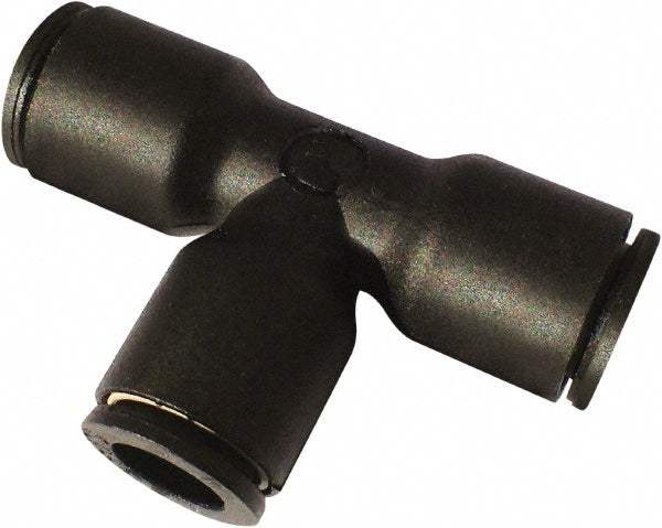 Legris 3104 62 60 Push-To-Connect Tube x Tube x Tube Tube Fitting Union, 1/2 x 3/8" OD