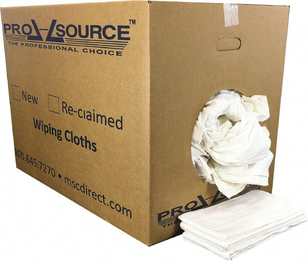 Pro-Source N020-WBDK-50 Diaper Rag Virgin, Cotton