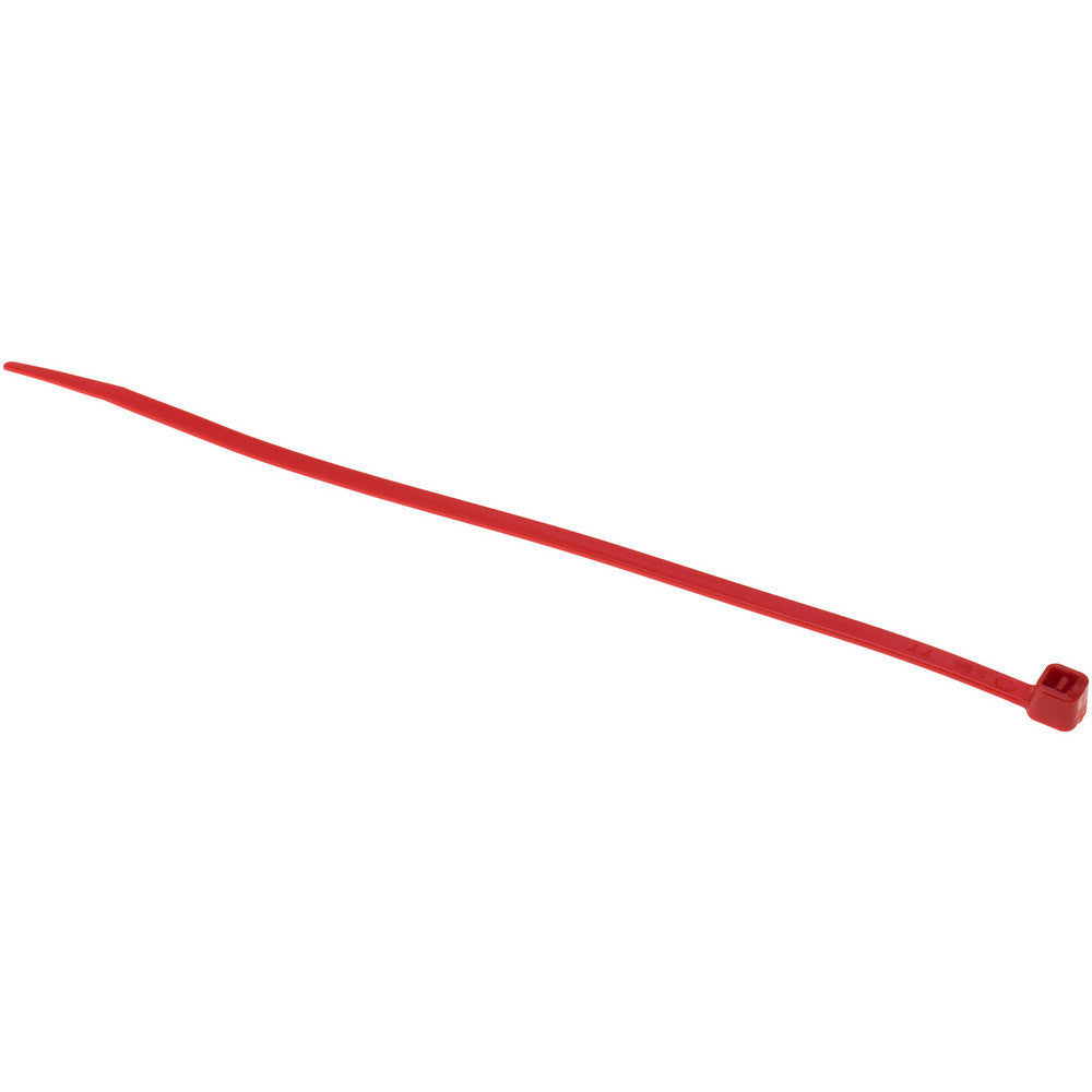 Pro-Source TSL-200-S-YR-PRO Cable Tie Duty 8" Long, Red, Nylon, Standard