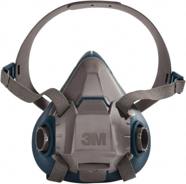 3M 7000128240 Half Facepiece Respirator Silicone, Bayonet, Large