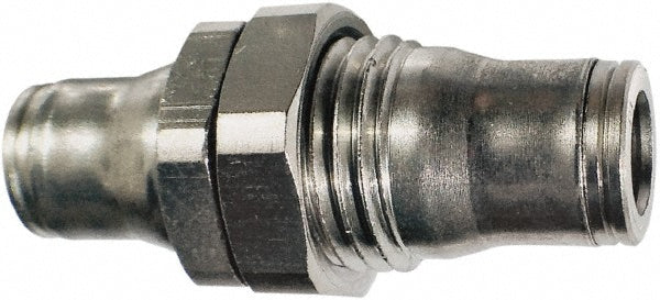 Legris 3616 08 00 Push-To-Connect Tube to Tube Tube Fitting Bulkhead Connector, 5/16" OD