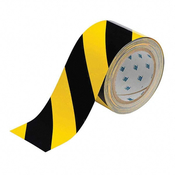 Brady 104347 Floor & Aisle Marking Tape 3" Wide, 100' Long, Polyester