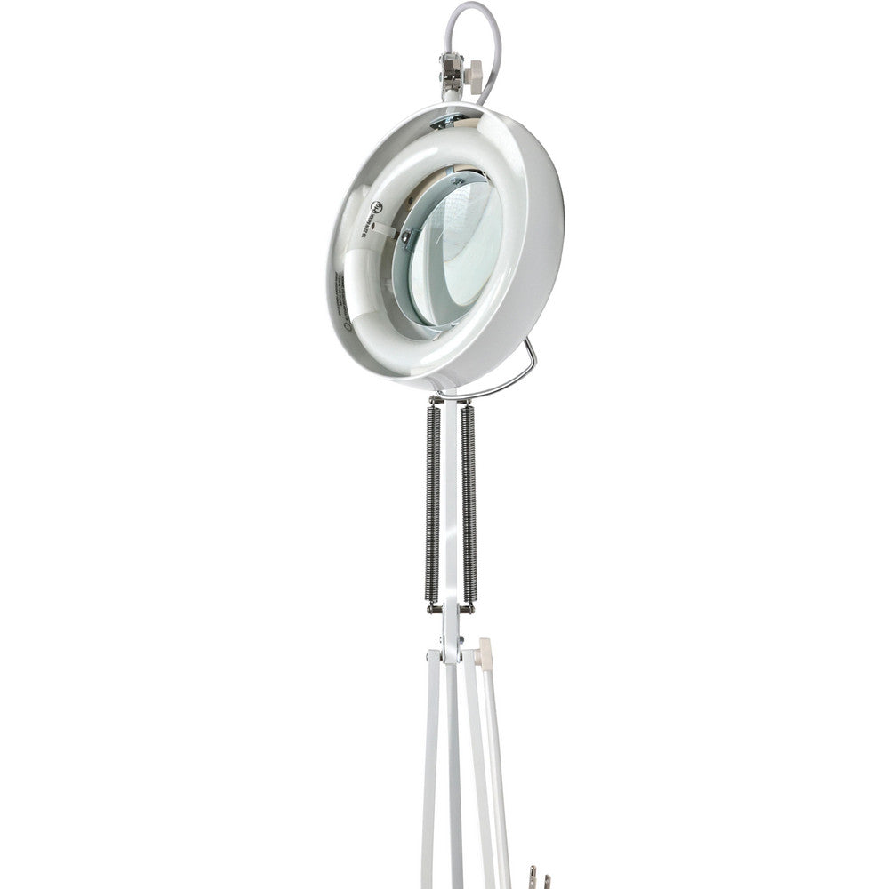 Value Collection LTS-120-31 Task Light Fluorescent, 38" Reach, Swing Arm, Clamp-On, White