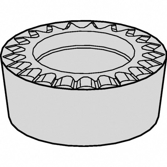 Kennametal 6686974 Turning Insert RCMT10T3M0MP KCS10B, Carbide